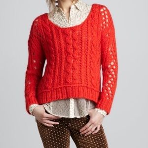 Free People Wildfire Fluff Sweater